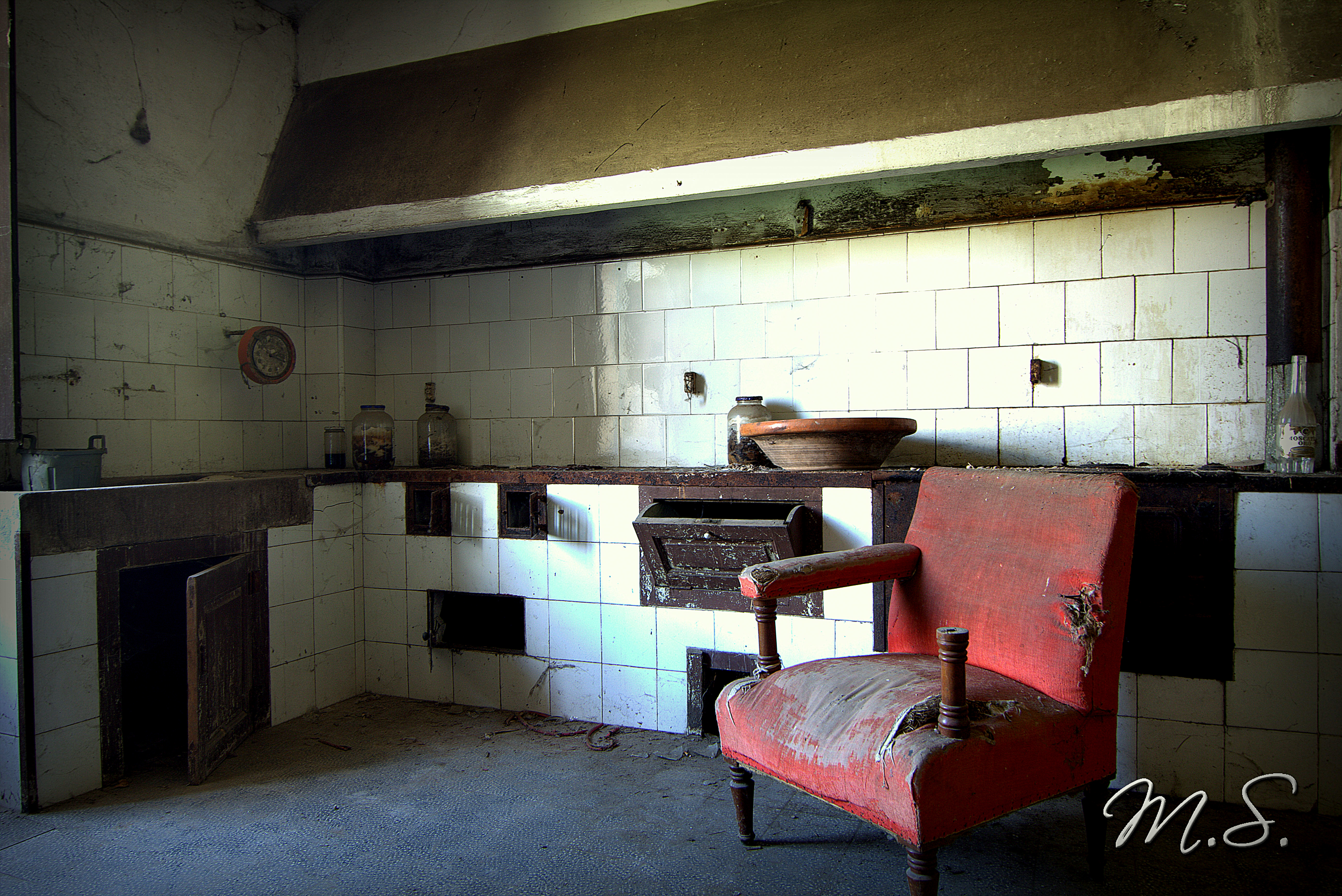 cocina abandonada